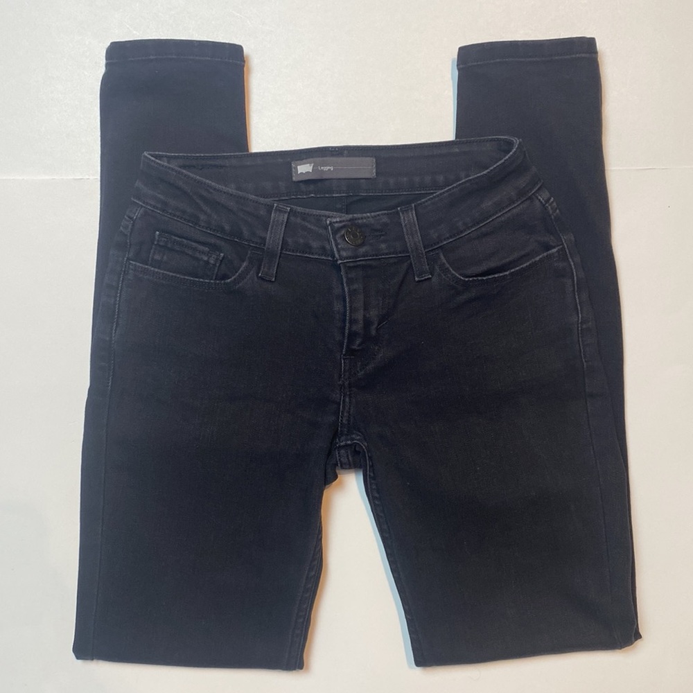Levi Strauss & Co Black Skinny Legging Jeans